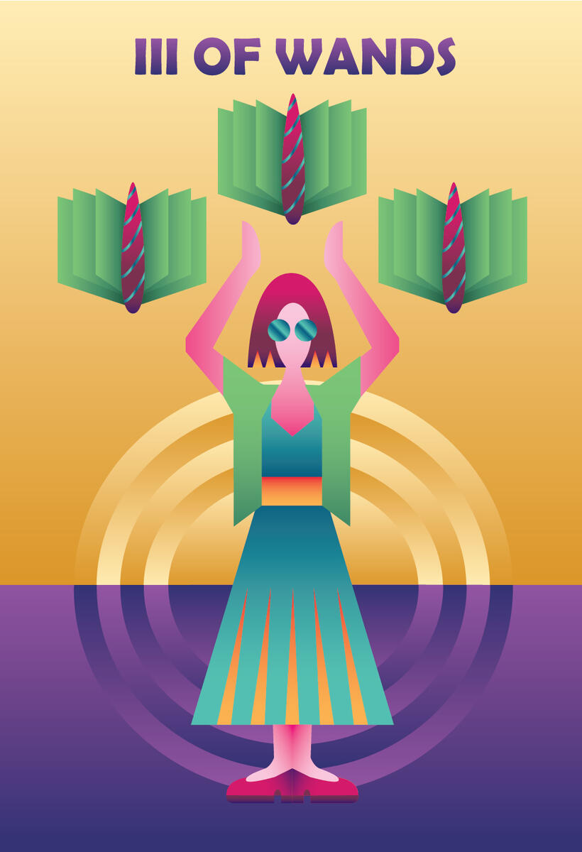 Three of Wands